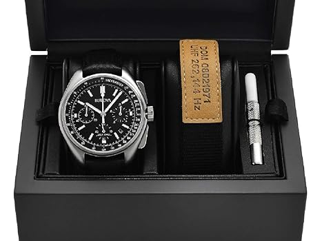 BULOVA ルナパイロット 高精度クォーツクロノグラフ 96B251 Amazon.com: Bulova Men's Archive Series Lunar Pilot 6-Hand
